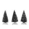 Alberelli Innevati - Bristle Tree, Set Of 3