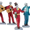 Banda Musicale Degli Scheletri - Fiesta De Los Muertos, Set Of 6