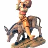 Bimbo Su Asino 12Cm In Resina (F-47)