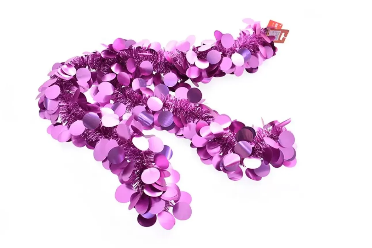 Boa Natalizia Fucsia 13Cmx2M