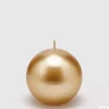 Candela A Sfera D.8Cm Oro