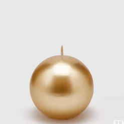 Candela A Sfera D.8Cm Oro