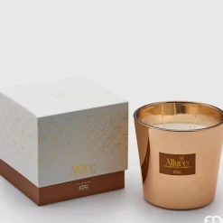 Candela Profumata Allure 13.5Xh12Cm Champagne