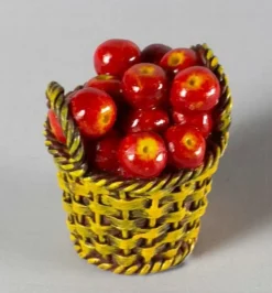 Cesto Con Frutta 4X4X4,5Cm