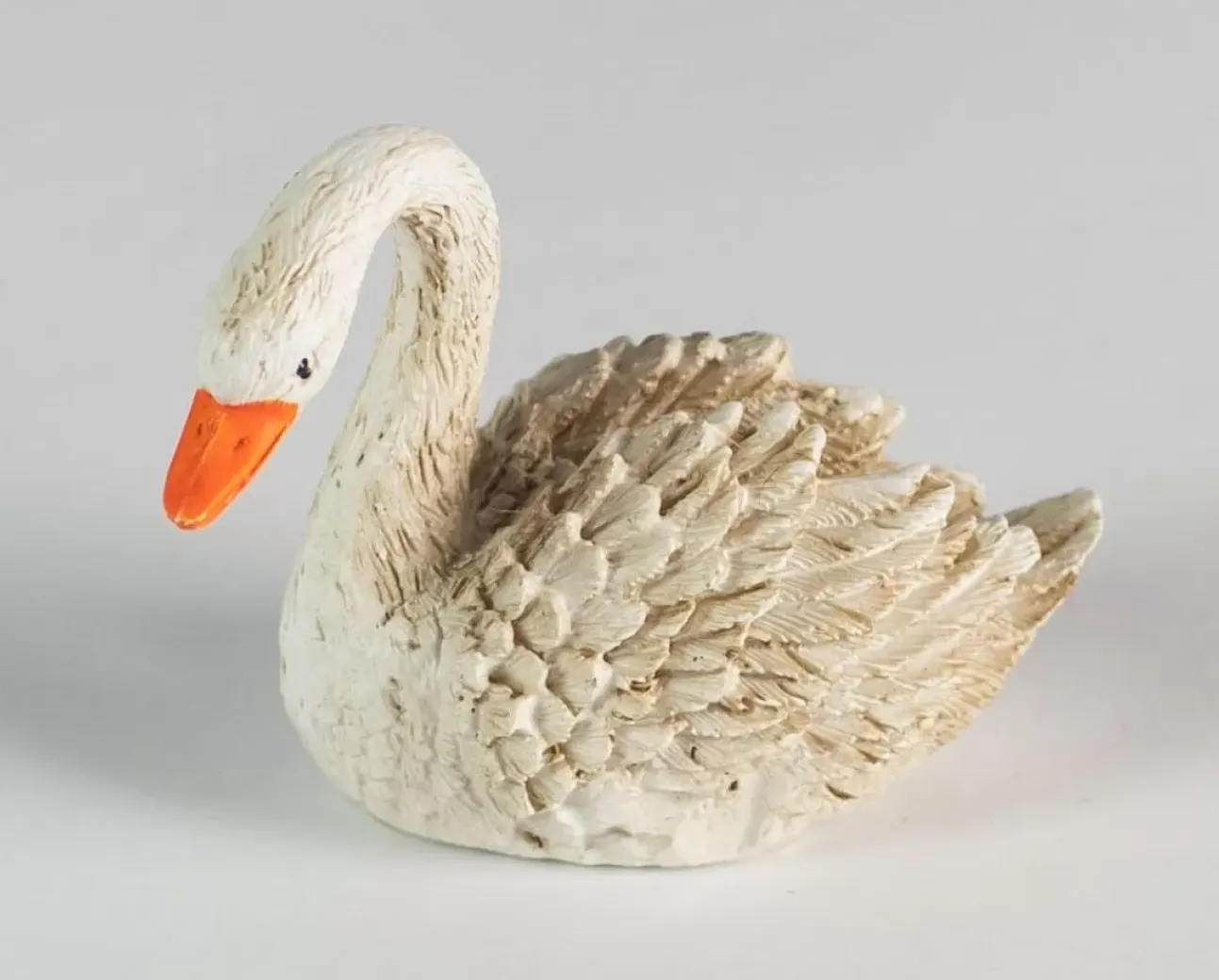 Cigno In Resina 6,5X3X5Cm