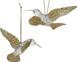 1 Ciondolo Colibri' In Glitter Appendibile Assortito