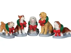 Compagnia Di Cani - Christmas Pooch, Set Of 5