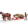 Consegna Della Legna - Firewood Delivery, Set Of 2