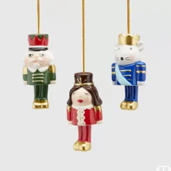 Decorazione Appendibile Assortita Tra Soldatino Soldatessa O Topino 10Cm