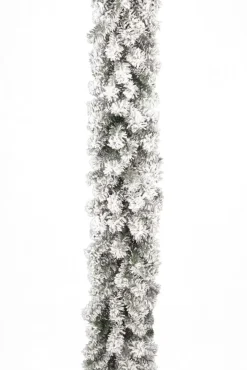 Ghirlanda Boa Innevata Con Pigne H270Cm O25Cm