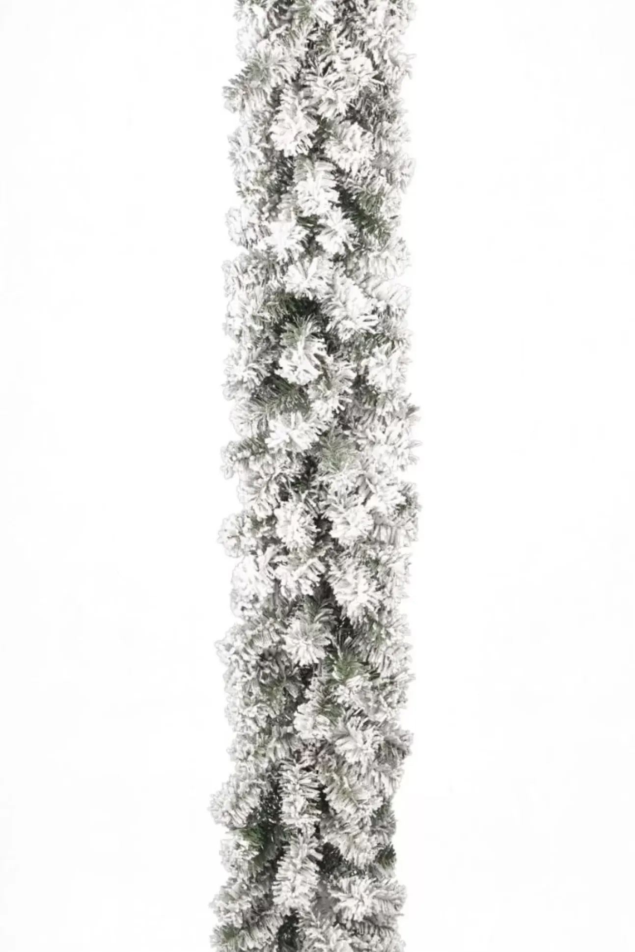 Ghirlanda Boa Innevata Con Pigne H270Cm O25Cm