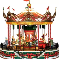 Giostra Con Movimento E Suono - Santa Carousel