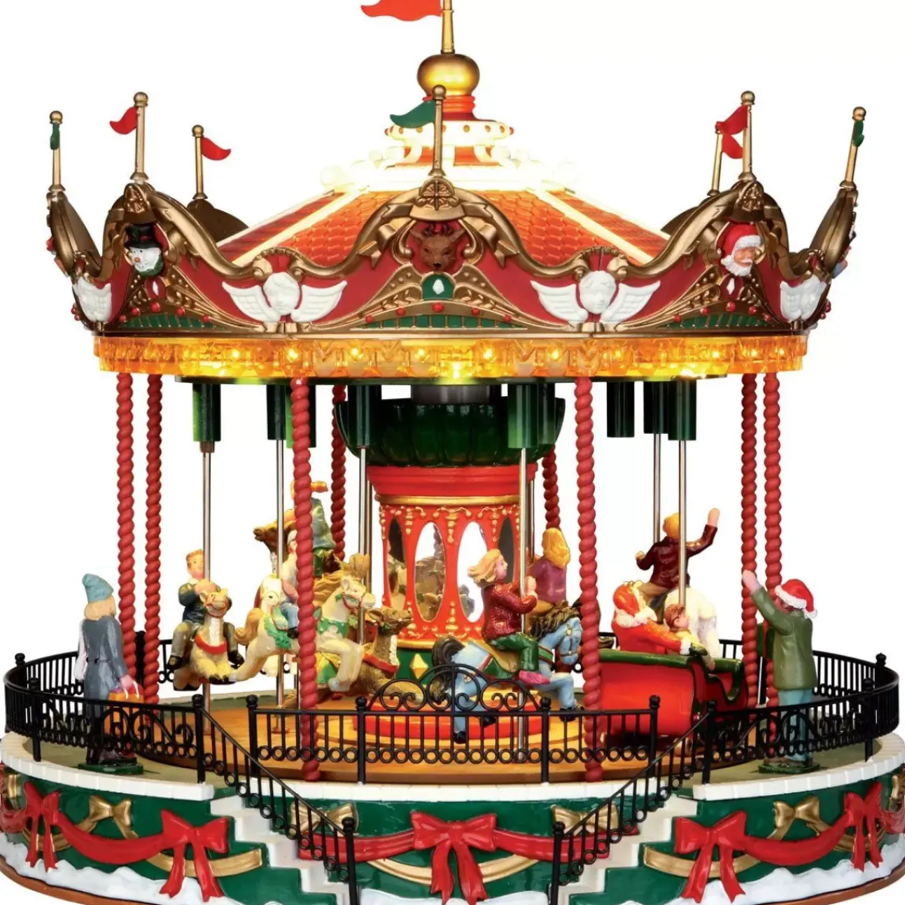 Giostra Con Movimento E Suono - Santa Carousel