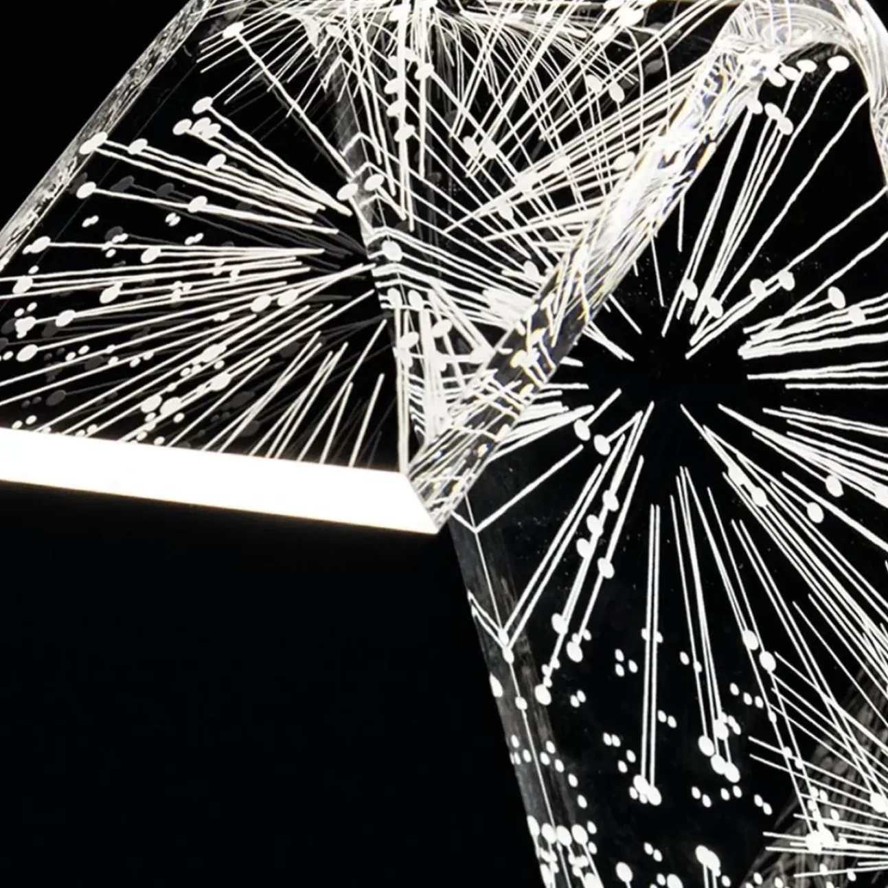 Lampada Da Tavolo Led Pins Medium