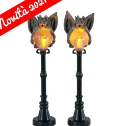 Lampioni Gargoyle - Gargoyle Lamp Post, Set Of 2