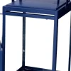 Lanterna In Metallo Blu 15X15X28,3Cm