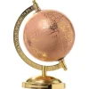 Mappamondo Rosa Con Base D.12 H.20.5M
