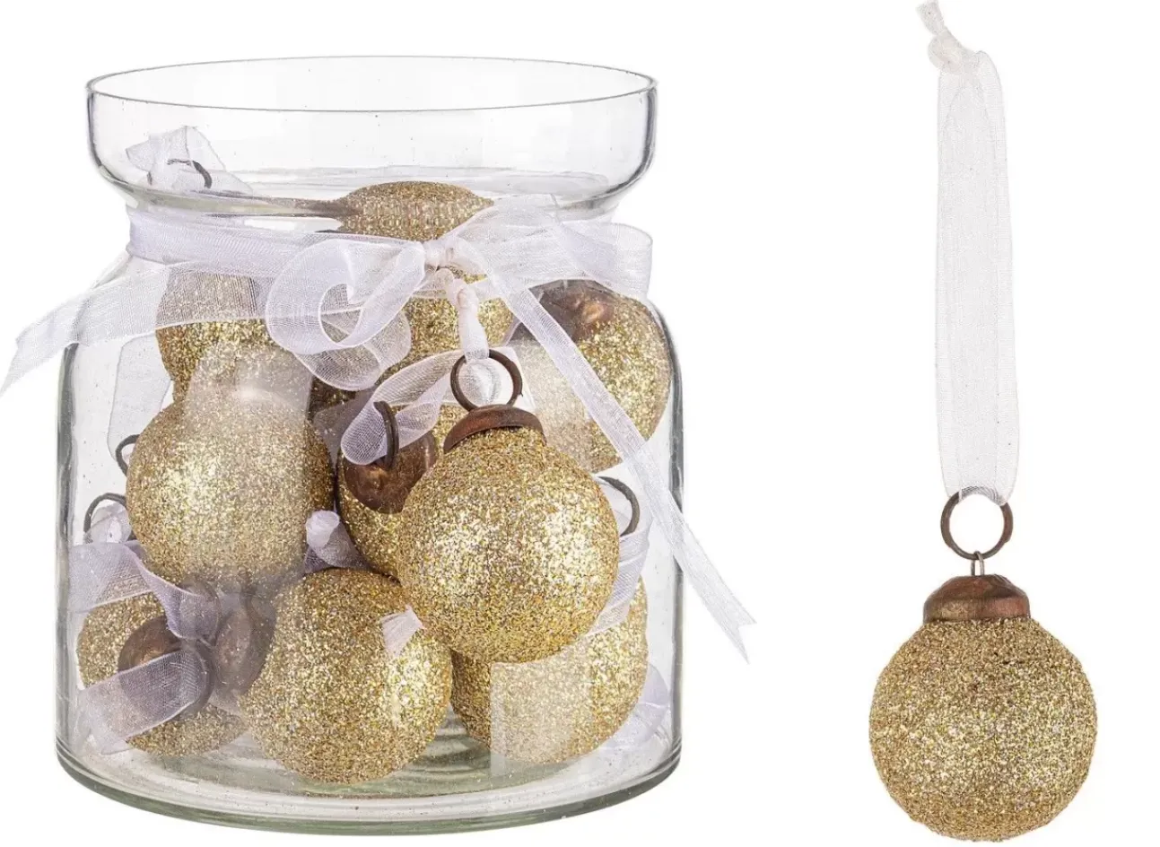 Mini Pallina Champagne Con Fiocco 2,5Xh2,5Cm