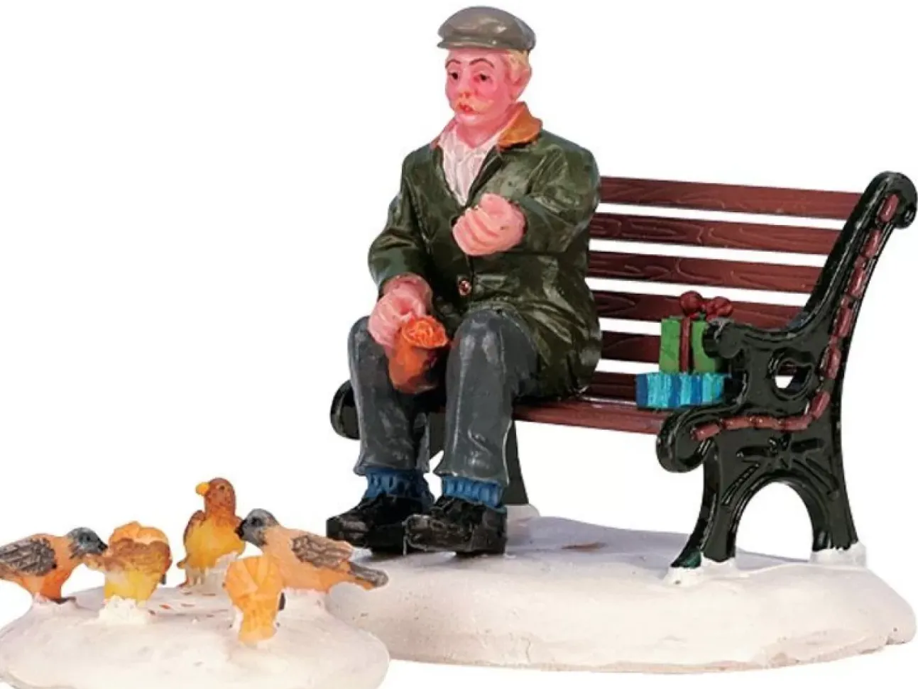 Nutrendo I Piccioni - Feeding Pigeons, Set Of 2