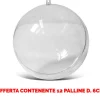 Offerta 12 Palline In Plexiglass Divisibile O6Cm