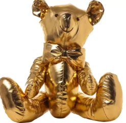 Orsetto Velluto 40Cm Oro