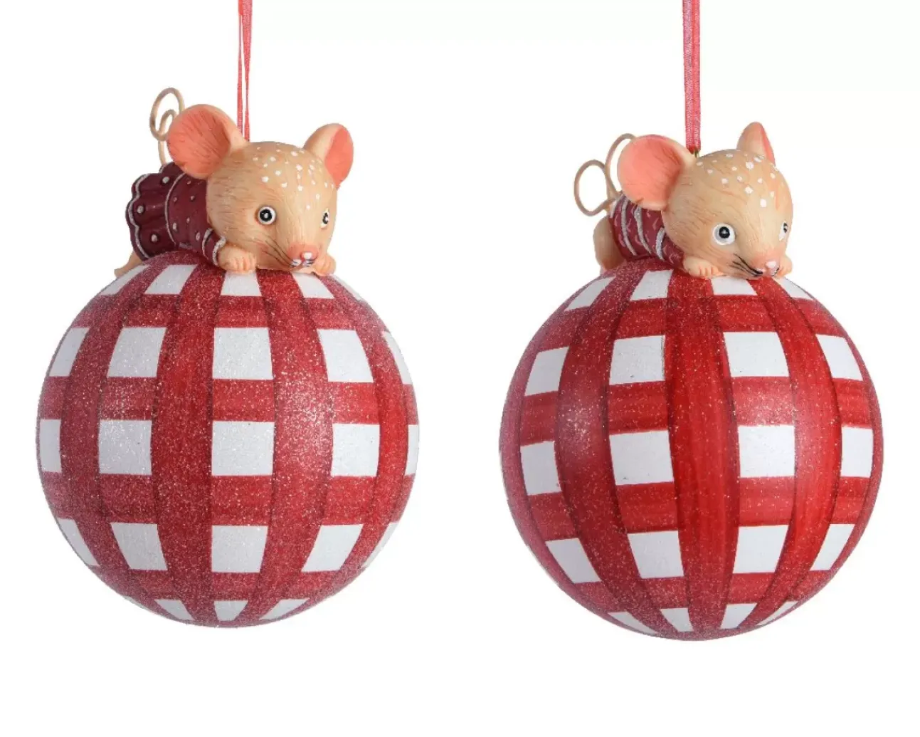1 Pallina Di Natale Con Topolino E Decorazioni Modello Assortito