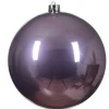 Pallina Di Natale D.20 Cm Colore Lilla