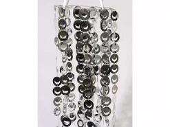 Paralume 30X180Cm Argento Pendente