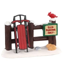 Parcheggio Slitte - Sled Parking Only