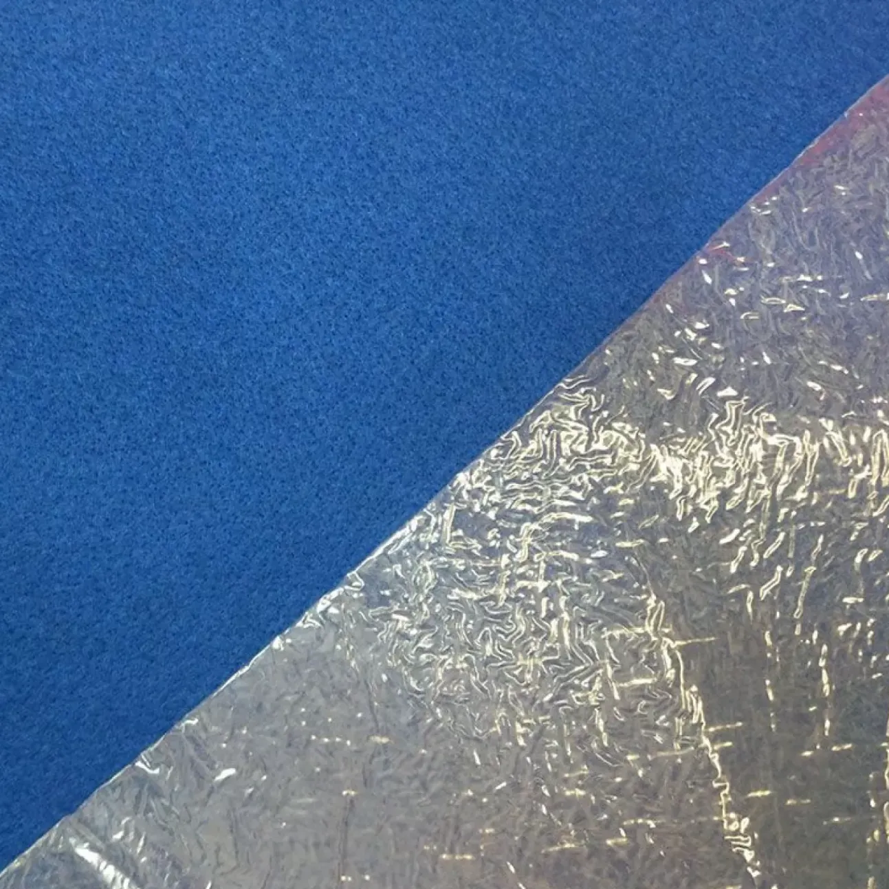 Passatoia Magic Blu Con Pellicola Protettiva Mq A Scelta