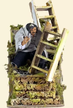 Pastore Con Scale Con Movimenti 10Cm