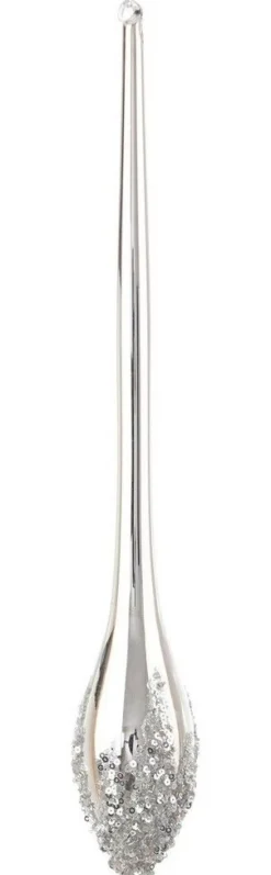 Pendaglio A Goccia Argento O5,2X40Hcm