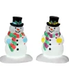 Pupazzi Di Natale Illuminati - Holly Hat Snowman