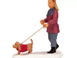 Ragazza A Spasso Con Cane - Strolling With Pooch