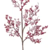 Ramo Con Bacche Rosse H50Cm