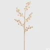 Ramo Di Ilex Oro Con Bacche H61Cm