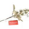 Ramo Glitterato 30Cm Champagne