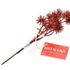 Ramo Glitterato 20X13Cm Rosso