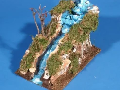 Rapida Di Fiume Decorativa Per Presepe