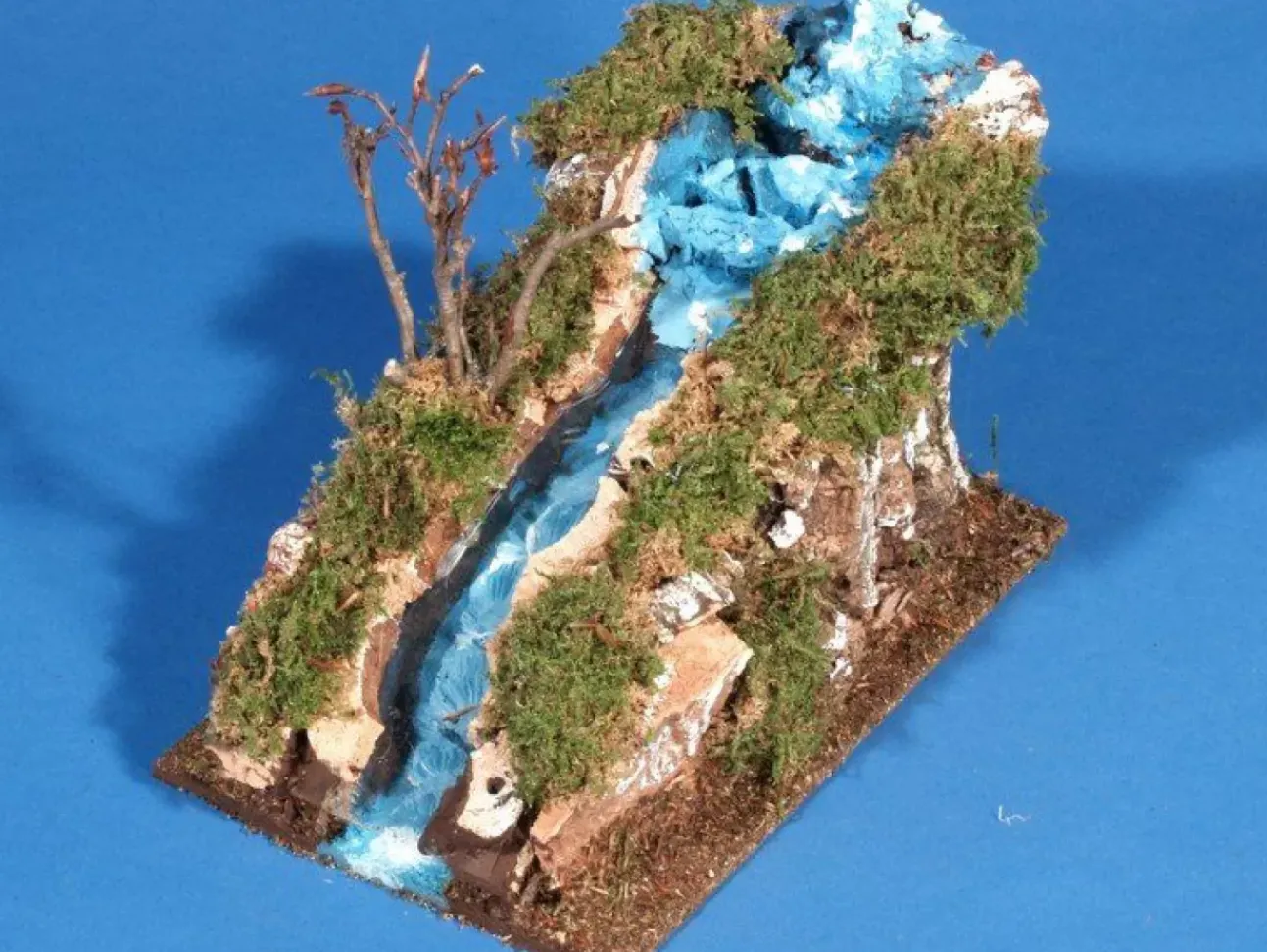 Rapida Di Fiume Decorativa Per Presepe