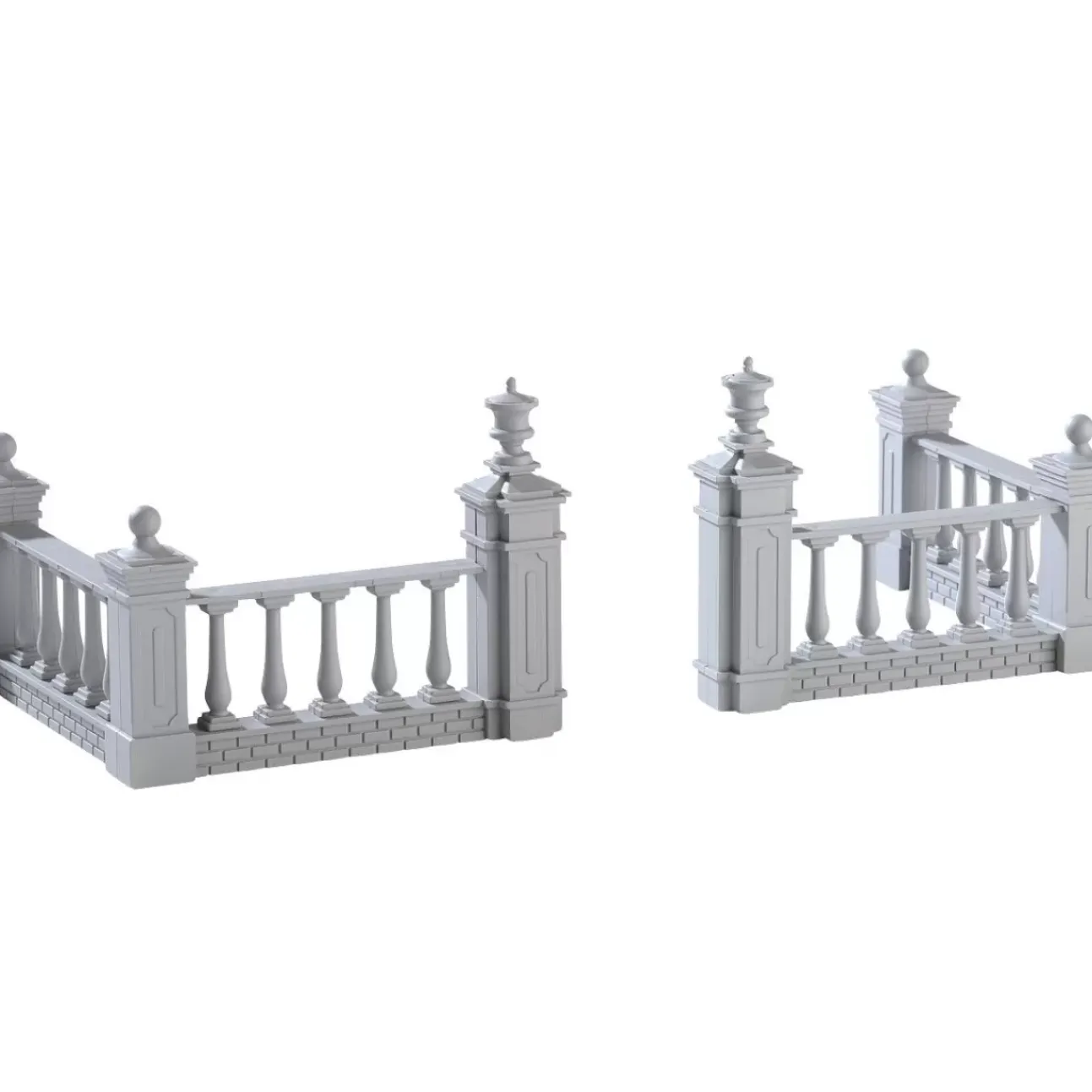 Recinto Della Piazza - Plaza Fence Set Da 4