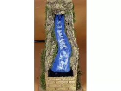 Ruscello Con Pompa 17X10Cm Per Presepe