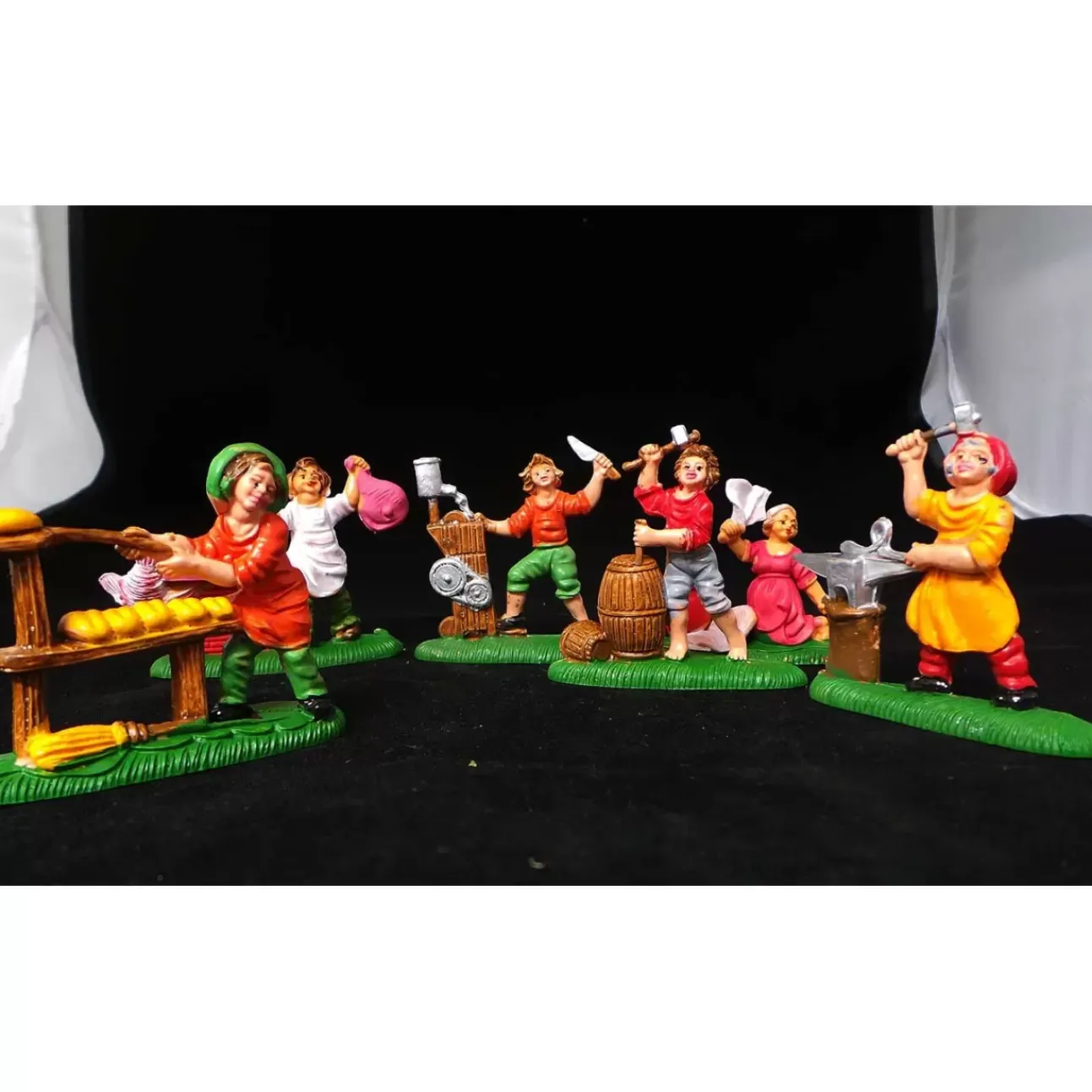 Set 6 Statuine Pastori 5Cm
