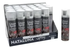 Spray Natalizio Glitter Argento 100Ml