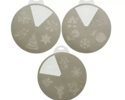 Stencils Natalizi Per Decorazioni Alla Finestra Modello Assortito