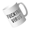 Tazza Mug Fucking Virus Bianca