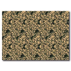Tovaglietta Americana Foglie Beige 45X30Cm