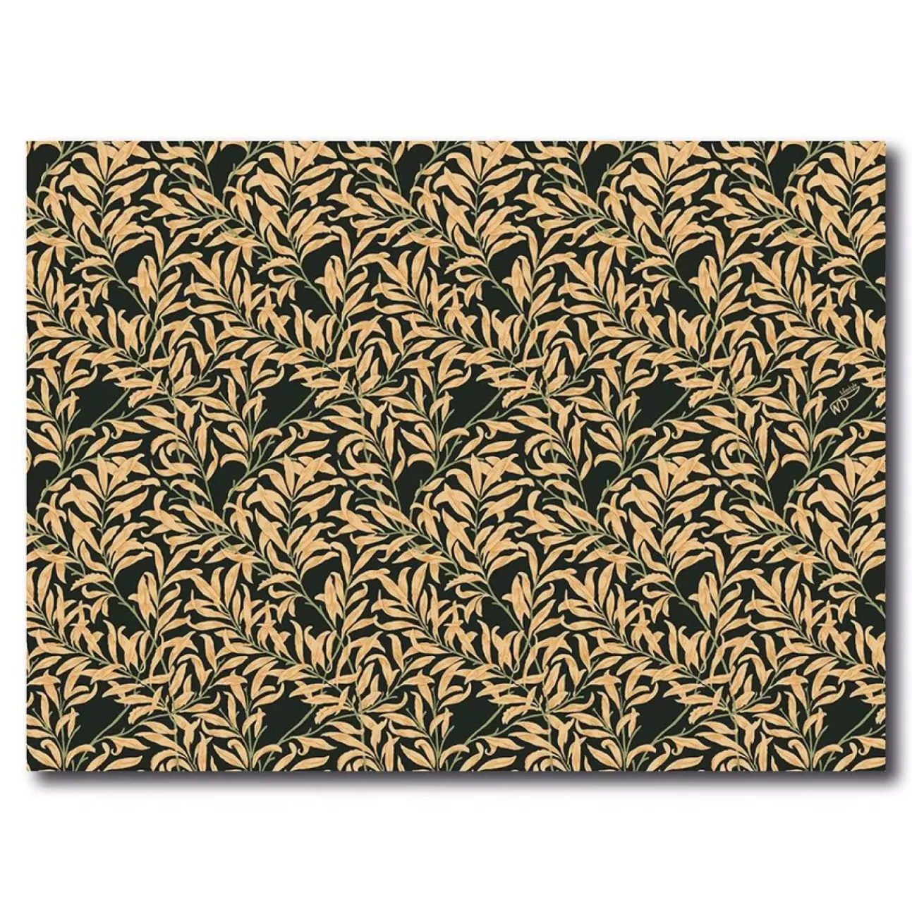 Tovaglietta Americana Foglie Beige 45X30Cm