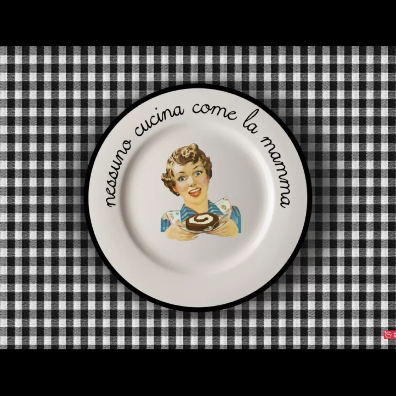 Tovaglietta Americana Mangia E Impara Nessuno Cucina Come La Mamm 30X44Cm