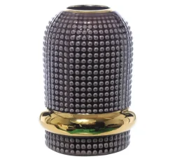 Vaso Ceramica 13,5X13,5X19Cm Porpora